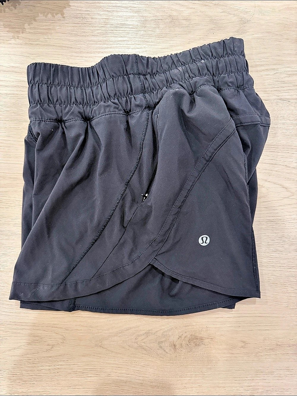lululemon Track That Short 0 Black Athletic Shorts